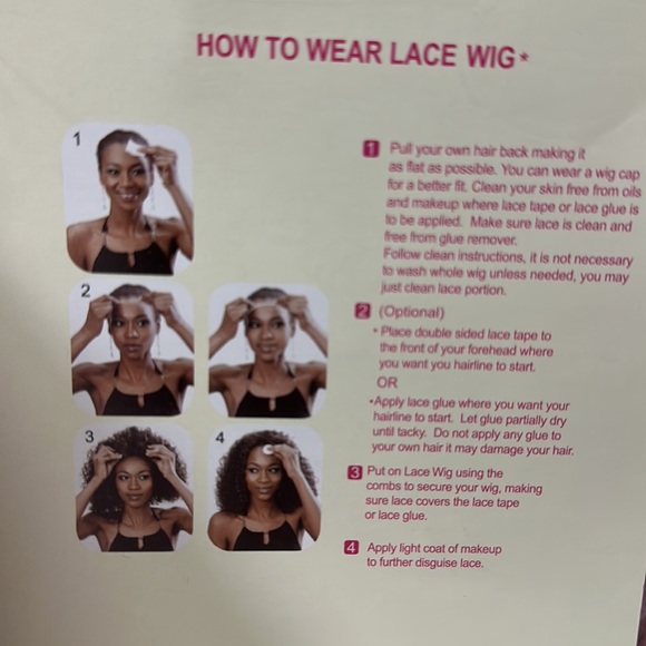 Lace front synthetic wig - Picture 12 of 14